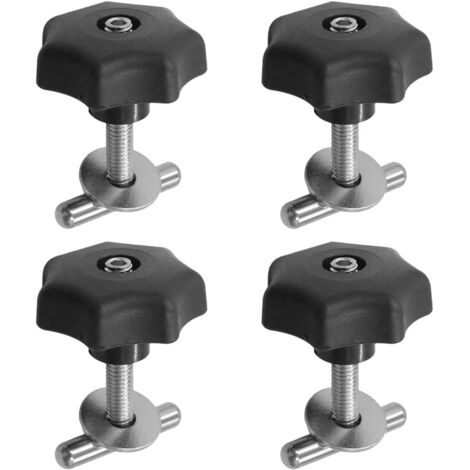 Lot De 4 Vis De Montage Pour Rail De Verrouillage, Panneau Multiflex, Fixation De Charge, Coffre De Toit, Compatible Avec VW T5 T6 7h5883084c (1/5)