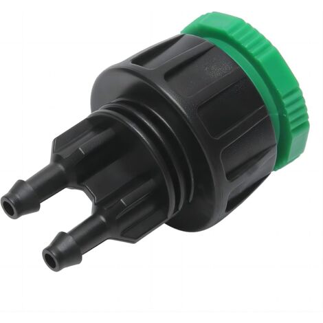 Raccord de tuyau en plastique 10pcs adaptateur de micro - irrigation raccord rapide pour tuyau 4 / 7mm (1/5)