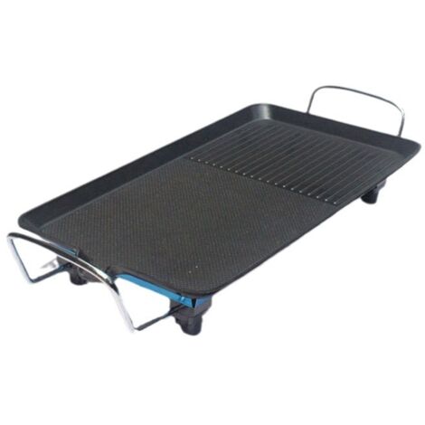 Grill de barbecue sans fumée Grill Grill de table Grill électrique, Grill japonais, Grill de table, Bac à graisse, Plaque de gril Grill de table avec zone de gril en nid d'abeille (1/5)