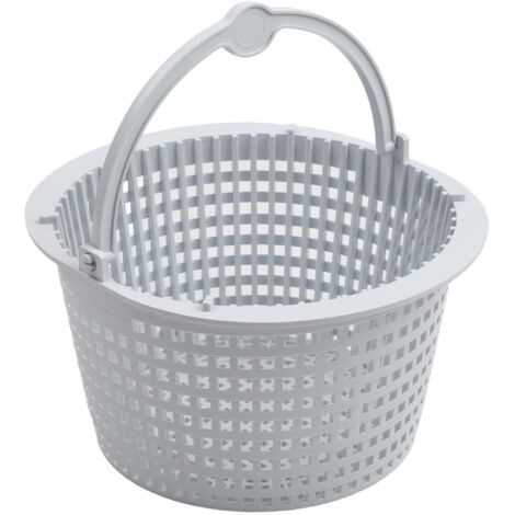 Panier filtre écumoire piscine avec poignée pour Hayward SPX1091C WB736660 Blanc pour entretien piscine (1/5)