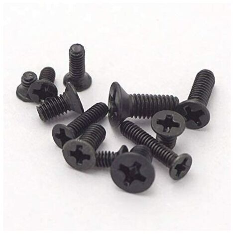 240 Pièces Kit de Vis pour Ordinateur Portable Universel M2 M3 M2.5 Noir (1/5)