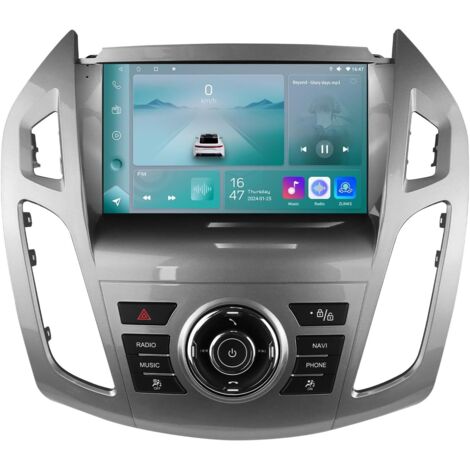 Autoradio Android 13 9 pouces pour Ford Transit Connect/Tourneo Connect (2013-2018) – GPS, Carplay, Bluetooth, caméra de recul – 2+64 Go (1/5)