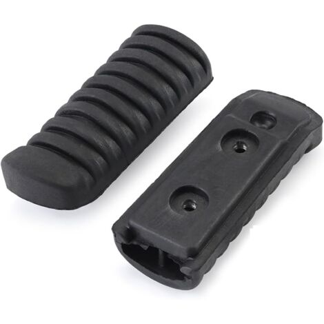 Repose-pieds avant moto en caoutchouc pour Z650/RS Z900 SE NINJA 650 1000 400 250R ZX6R accessoires repose-pieds (caoutchouc 2pcs) (1/5)