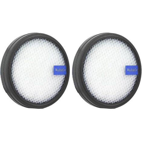Lot de 2 filtres HEPA lavables, filtres de Rechange pour aspirateur sans Fil léger pour PRETTYCARE W200 W300 W400 (1/5)