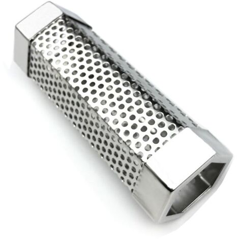Générateur de tubes fumés, tubes fumés à granulés perforés pour barbecue, générateur de fumée froide pour barbecue (1/5)