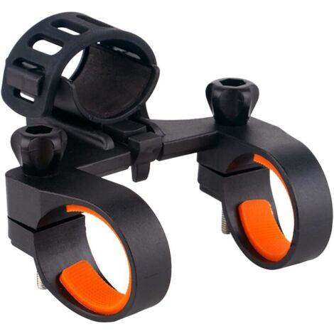 Support de Lampe de Poche de vélo Support de Fixation Universel de Lampe de vélo Outil de dégagement Rapide Installation Gratuite Accessoires de Cyclisme (1/5)