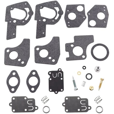 Kit de réparation de carburateur Membranes Joint pour Briggs & Stratton 3 à 5 CV HP 495606 494624 135292 135232 135212 270026 272538 272538S 272637 (1/5)