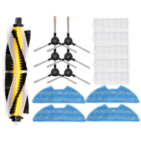 Nazalus-Vente chaude-Proscenic Sweeper Accessories, Side Brush 811GB 911S Main Brush Filter Rag Kit (1/5)