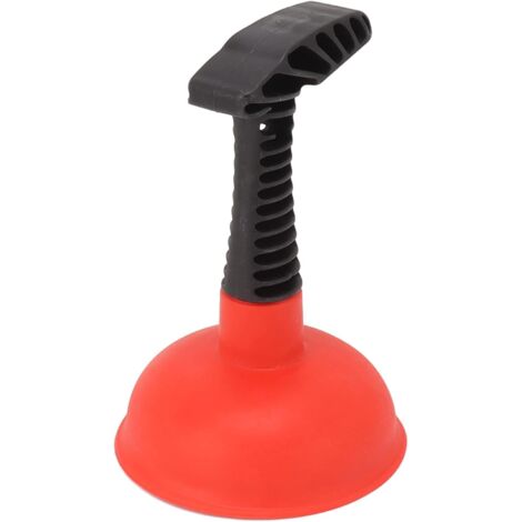 Piston pour évier en silicone haute puissance et efficace, avec poignée antidérapante, pour petit toilettes, baignoire, évier et cuisine (1 pièce) (1/5)