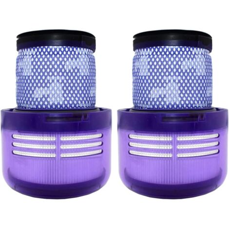 Lot de 2 filtres de rechange pour aspirateur Dyson V10 Slim/Digital Slim Fluffy /SV18 Cyclone Series (1/5)