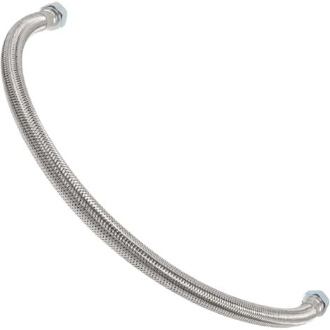 Tuyau à air comprimé flexible 10mm – Acier inoxydable – Résistant à l'abrasion – Pression nominale 10 bars – Pour compresseurs d'air