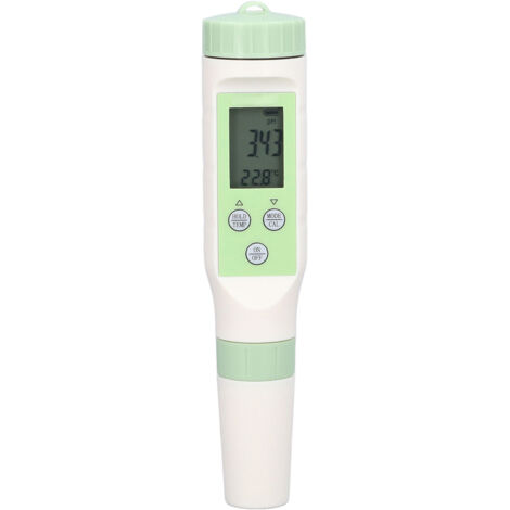 Testeur de qualité d'eau 3 en 1 TDS PH Temperature Meter High Accuracy Backlit Display PH Meter Water Quality Tester for Pool (1/5)