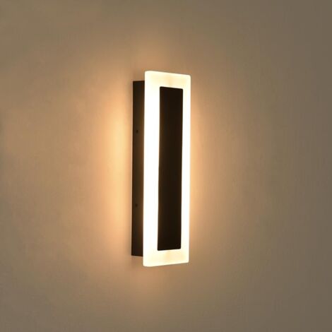 Lampe frontale miroir de salle de bain, lampe murale LED étanche, bande longue 30cm, lumière neutre (1/5)
