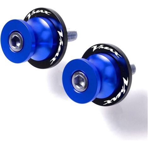 Accessoires moto M8 bras oscillant Sliders bobines vis de support pour Yamaha VMAX (taille: 8mm bleu) (1/5)