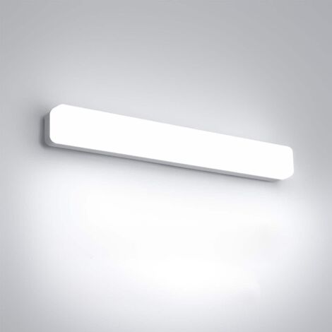 Lampe de bureau LED 24W – Lumière blanche froide 6000K – Matériau plastique – Économie d'énergie – Installation câblée dur (1/5)
