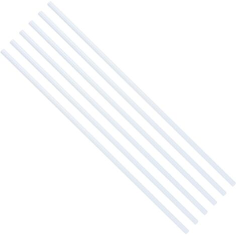 Lot de 6 barres de réglage 12 pouces en aluminium avec crochet – Manipulation facile pour volets – Solution durable pour fenêtres (1/5)
