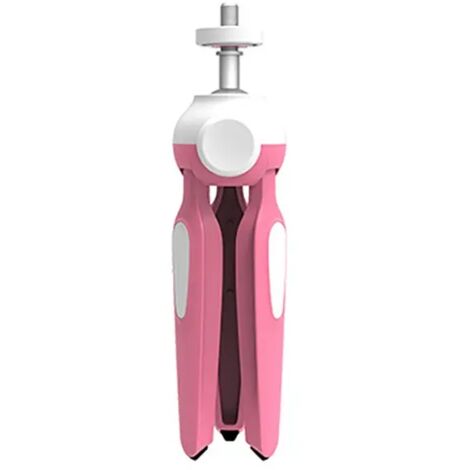 Mini trépied coloré pour projecteur, mini support à clipser pour caméra, flexible (rose) (1/5)