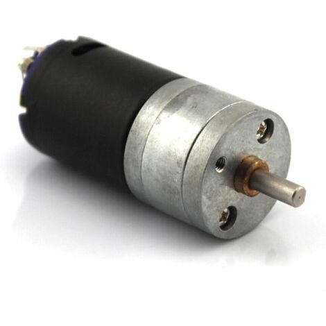 Moteur de décélération Black skin 370, moteur spécial pour véhicule à chenilles 6 - 12V, moteur de modèle de réservoir (1/5)