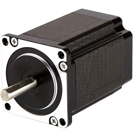 Moteur de réduction à courant continu, diamètre d'arbre 8mm, DC biphasé, moteur pas à pas 57mm (1/5)