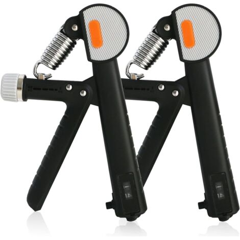 Hand Grip Musculation Avant Bras, Appareil de Renforcement du Grip avec Résistance Réglable 5-60kg, Poignee Musculation Avant Bras Main Poignet pour la Rééducation-2 pièce (1/5)