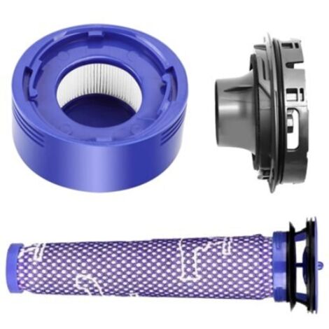 Nazalus-Vente Filtre et Couvercle arrière du Moteur Accessoires pour Dyson V7 V8 aspirateur, Couvercle arrière du Moteur + Filtre arrière + pré-Filtre pièces de Rechange (1/5)