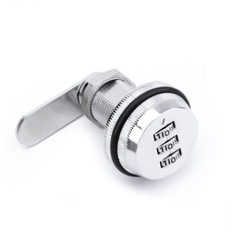 2 pièces Combinaison à 3 chiffres LOCK LOCK ALLIAGE EN ALLOCAGE CACHER CACHER CAM LOCKAGE SERVENUE DE VERROUILLAGE DE SÉCURITÉ POUR COUBLES DE VOILE DE COUBLES VERROUILLES VERROUILLES DE VERROUILLAGE (1/5)