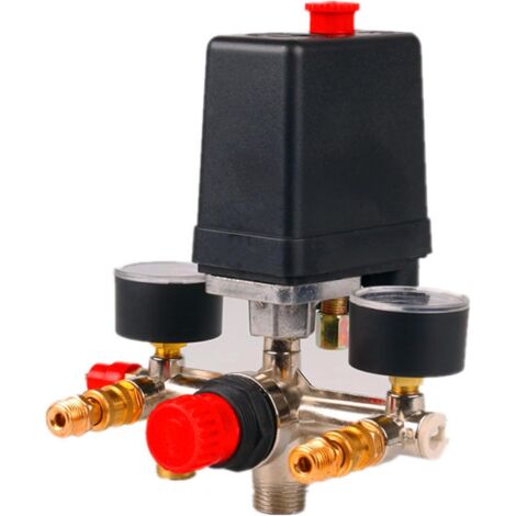 Régulateur de pression 220 V avec interrupteur de compresseur accessoires pour compresseur d'air (1/5)