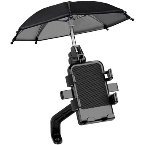 Support universel pour moto, vélo, parapluie, pare-soleil, support de navigation pour téléphone, mini support pour vélo, support pour moto, parasol ferme et robuste (1/5)