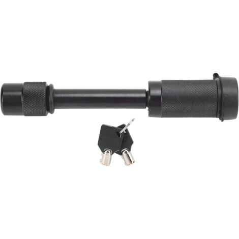 Verrou de goupille d'attelage 5/8 pouces – Alliage d'aluminium – Compatible récepteurs classe III/IV – 2 clés incluses – Protection intempéries (1/5)