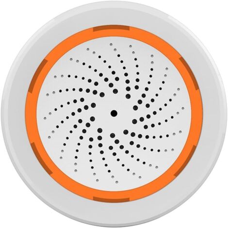 1 Pièces Capteur de Sirène Sonore et Lumineuse Intelligent Système de Sécurité Domestique Smart Life pour (1/5)