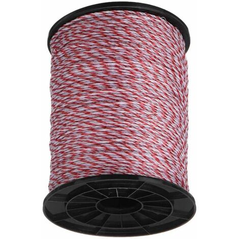 Corde éLectrique de ClôTure éLectrique de de RéSistance Ultra-Faible 500M pour la ClôTure D'Animal de Mouton de BéTail de Cheval de Porc (1/5)
