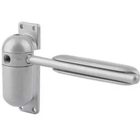 Nazalus-Vente chaude-Ferme-Porte Automatique Ferme-Porte hydraulique Coupe-feu monté sur Surface réglable (Color : White) (1/5)
