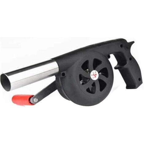 Souffleur une Main pour Usage Domestique Souffleur pour Barbecue Portable Petit Sèche-cheveux Accessoires Barbecue En Plein Air Outils (1/5)