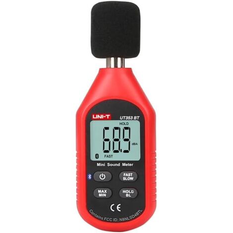 trend Hygromètre UT353 UT353BT Niveau sonore Bluetooth Testeur numérique de mesure du bruit 30-130dB Moniteur de décibels professionnel Détecteur de dB (UT353) (1/5)