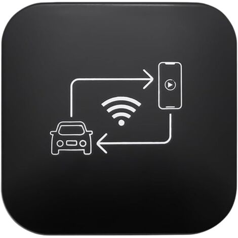 Adaptateur CarPlay sans fil – Mini AI Box avec Android Auto, BT et WiFi, Plug & Play pour véhicules CarPlay filaires (1/5)
