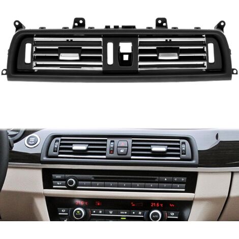 Grille d'aération chromée pour console avant pour BMW F10 F11 F18 520i 523i 525i 528i 535i 2010-2016 64229166885 64229209136 (1/5)