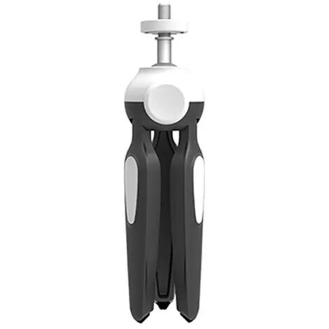 Mini trépied coloré pour projecteur, mini support à clipser pour caméra, flexible (noir) (1/5)