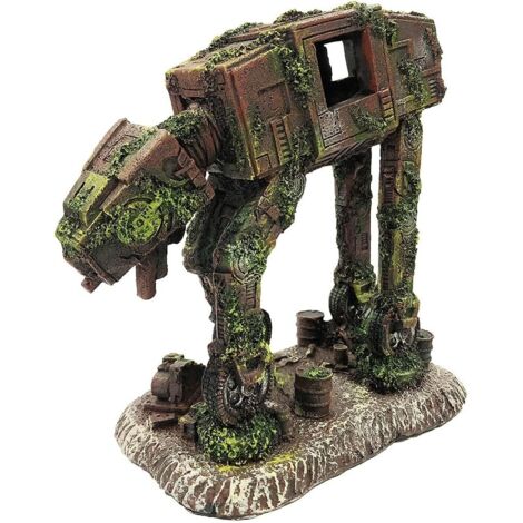 Décoration de transport blindée pour aquarium Big All Terrain – Décoration robot en résine pour aquarium (1/5)