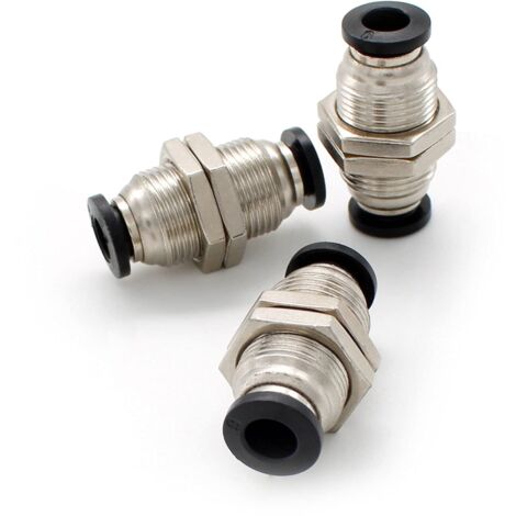 3 Pièces Connecteur Rapide Pneumatique Diamètre du Tuyau Raccordable 6 MM, Peut Etre Utilisé pour Fixer et Connecter la Trachée (1/5)