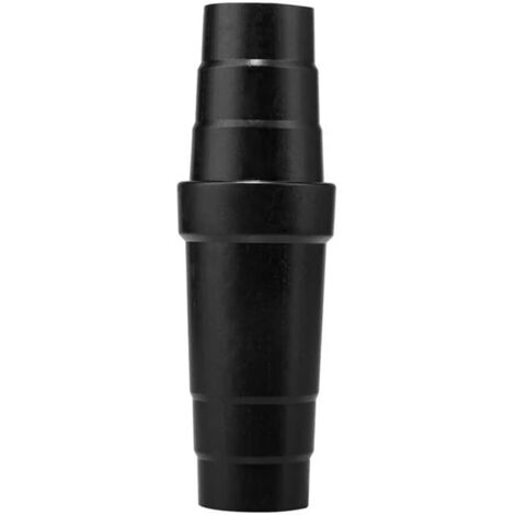 Adaptateur de tuyau d’aspirateur noir facile à utiliser réducteurs de tuyau de Conversion d’aspirateur coupleur matériel ABS réducteur universel, pièces et accessoires, (1/5)