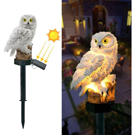Éclairage extérieur solaire Owl, jardin de la Cour arrangement balcon interposé pelouse décoration lumière (1/5)