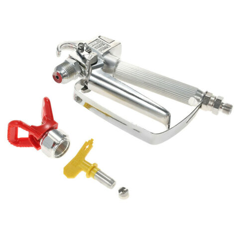 Graco – Pistolet à peinture sans air 3600PSI – Buse 517 pour peinture époxy – Poignée ergonomique – Atomisation fine pour surfaces lisses