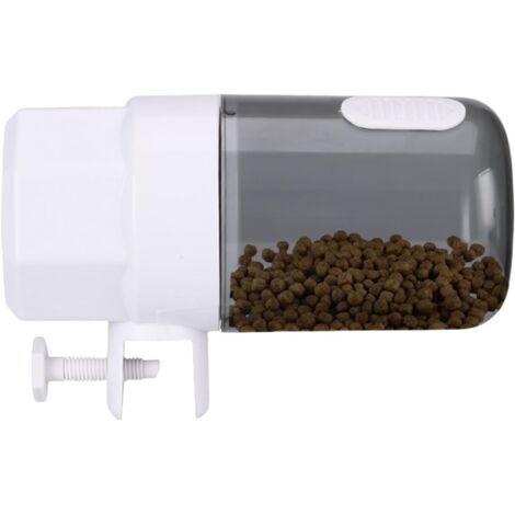 Distributeur automatique de nourriture pour poissons et granulés alimentés par piles (1/5)