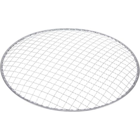 10pcs Maille de barbecue commerciale de 295mm, acier inoxydable, maille de cuisson antiadhésive pour la maison (1/4)