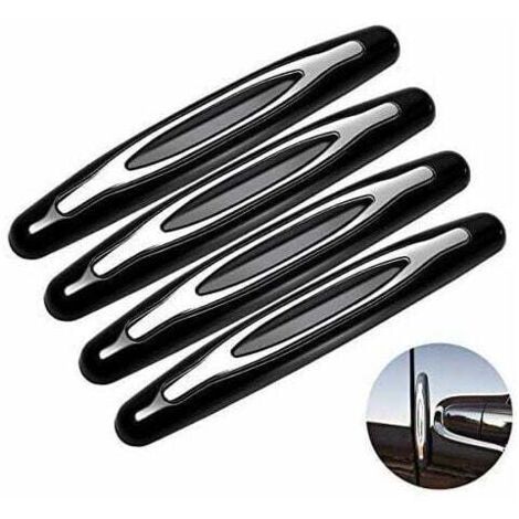 Lot de 4 pare-chocs de protection de porte de voiture – ABS noir anti-rayures – Installation facile pour SUV et camions (1/5)