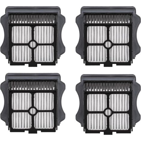Lot de 4 filtres HEPA de rechange compatibles avec Tineco iFloor 3/ Floor One S3/ Floor One S5/ Floor One S5 Pro 2, aspirateur sans fil, pièces d'aspirateur, pièces d'aspirateur, 4 filtres (1/5)