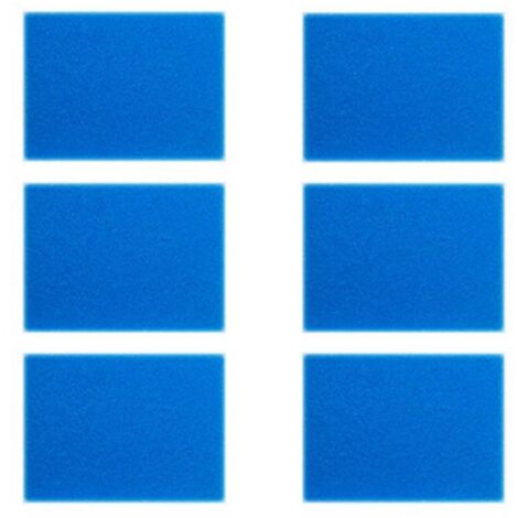 Filtres éponge de remplacement pour aspirateur Tineco iFloor HF10E-01 – Matériau éponge – Lot de 6 filtres – Réduction poussière et allergènes (1/2)