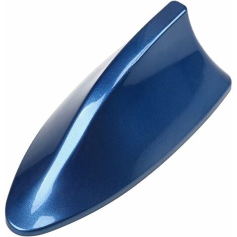 Antenne de voiture universelle en forme d’aileron de requin, Garniture universelle de l'antenne, Blue