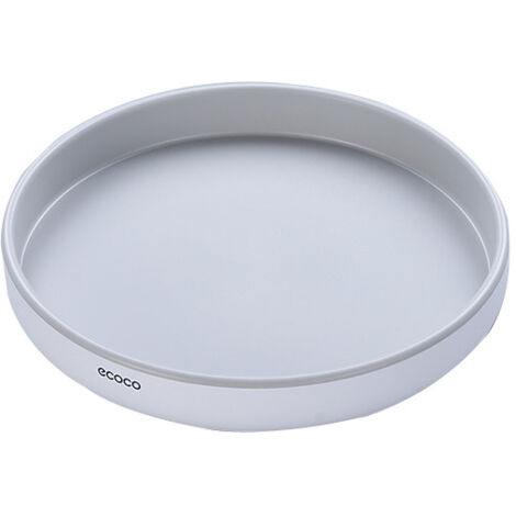 Plateau Tournant Organisateur 30cm, Porte-épices Plateau Tournant Cuisine, Organisateur Rotatif pour Épices et Ingrédients de Cuisson(30cm 1-Pièce, Gris) (1/5)