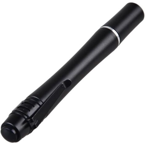 Lampe de Poche Portable Mini UV Pen Light 395nm Pen Light Flashlight for Glue Curing Money Detector Light with Pocket Clip (1/5)